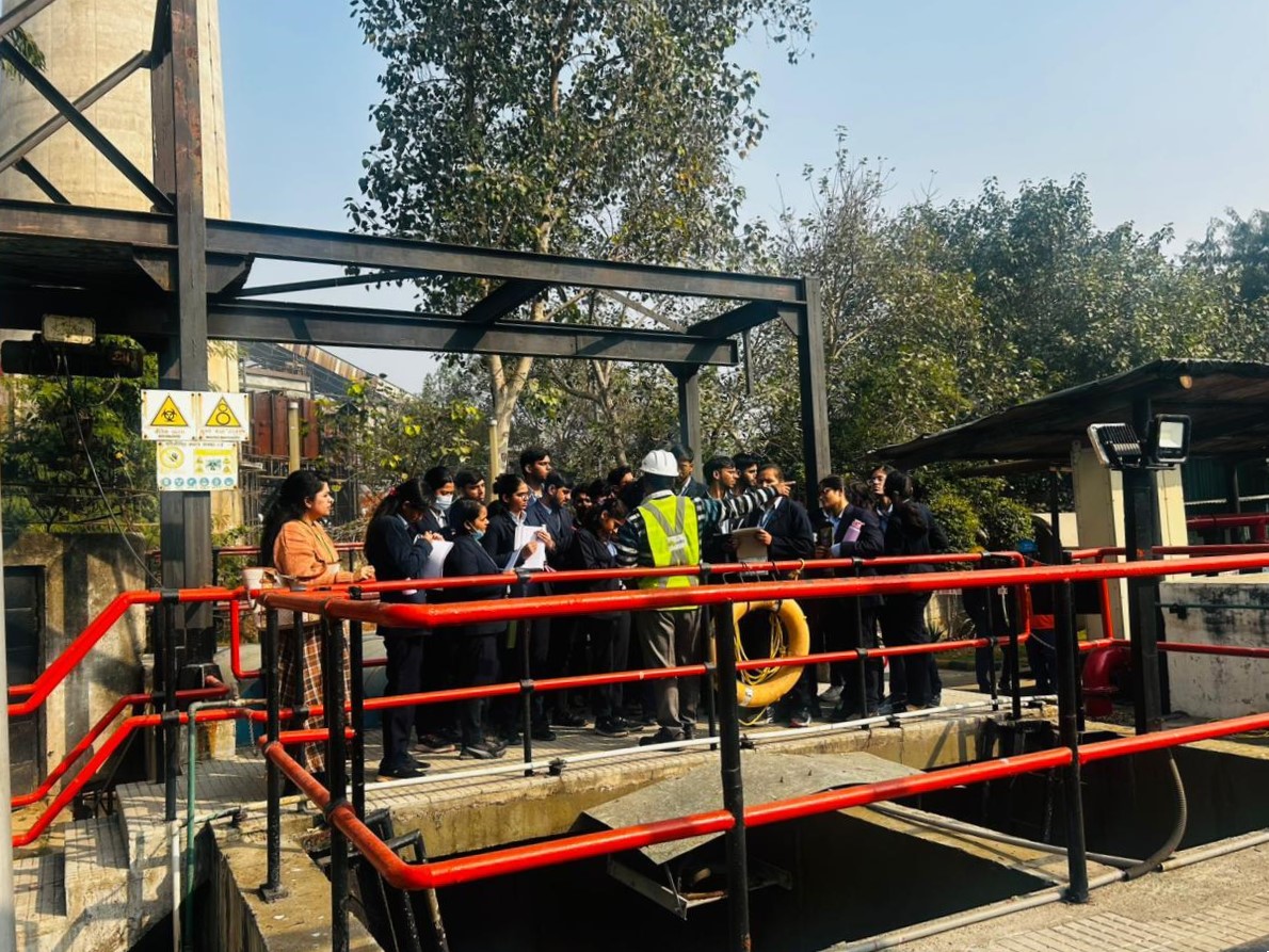 Educational Visit to Delhi Gate Sewage Treatment Plant, New Delhi - Image 2